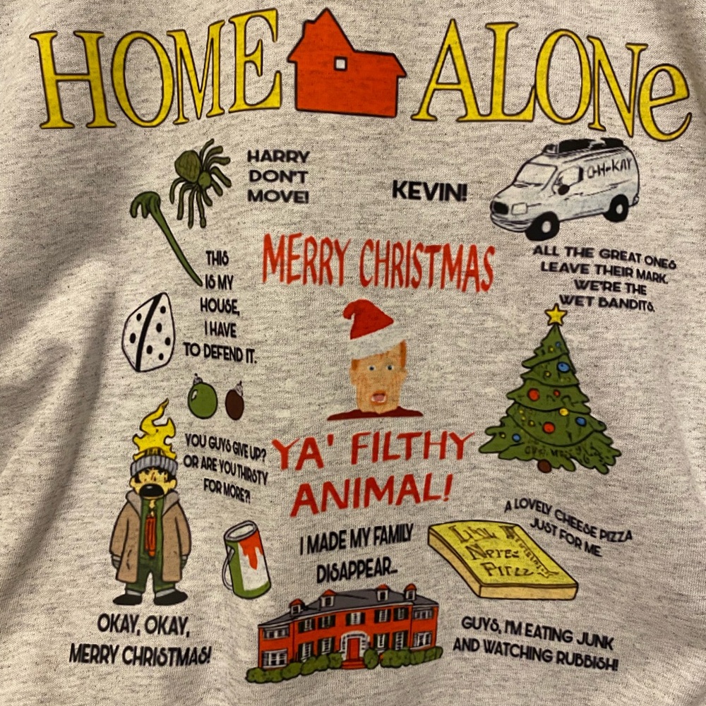 Home Alone collage tee - Picture 2 of 5